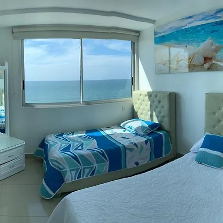 Apartamento Apartamento Con Balcon P6 Frente Al Mar Con Aire Acondicionado Y Wifi *