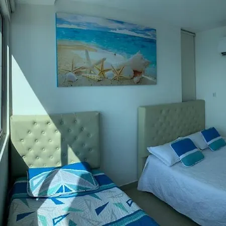 Apartamento Con Balcon P6 Frente Al Mar Con Aire Acondicionado Y Wifi